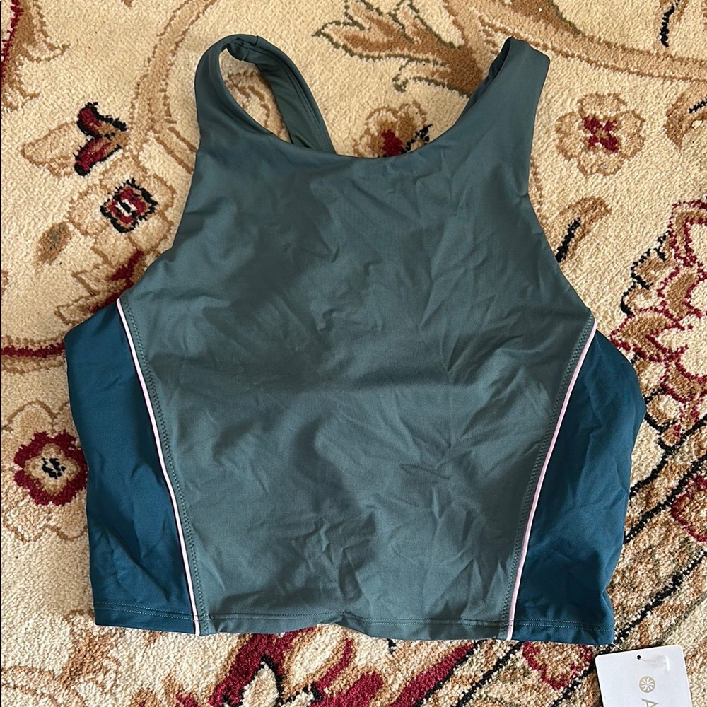 Athleta Colorblock Bikini Top
